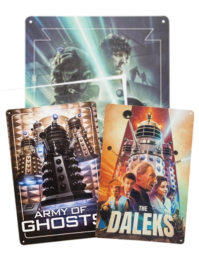 The Dalek Tin Poster Set
